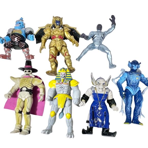 Vintage Mighty Morphin Power Rangers Villains Action Figures Lot Bad Guys - Picture 1 of 16